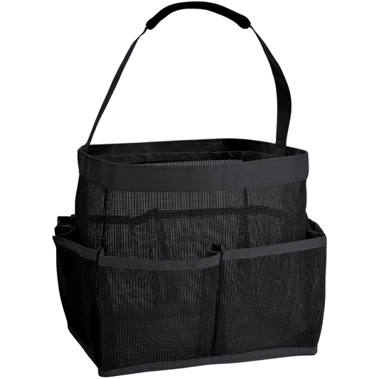 Mesh 9-Pocket Shower Caddy Tote