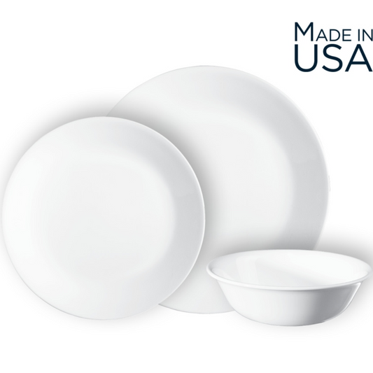 Corelle® - Winter Frost White 18 Pc Dinnerware Set