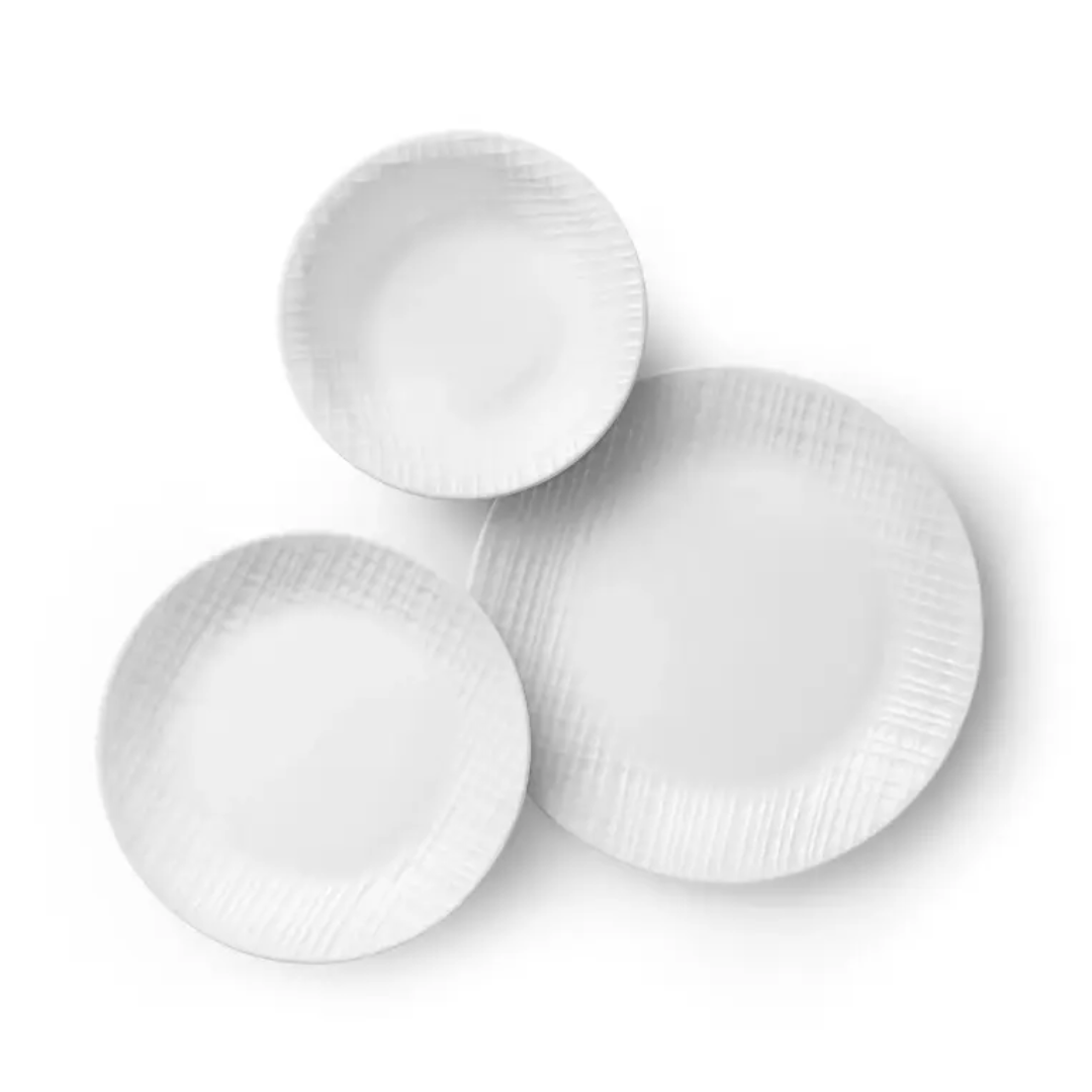 Corelle® - Linen Weave 18 Pc Dinnerware Set