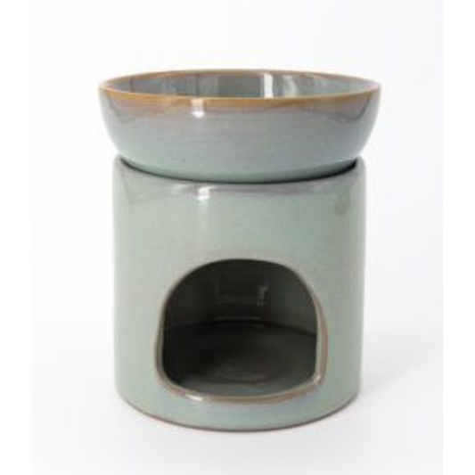 Aromatherapy Ceramic Oil Burner - Sage